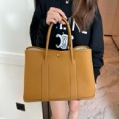 cheap quality Hermes Garden Party 36 Clemence 2S Sesame GHW